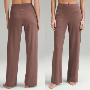 Lululemon Align High-Rise Wide-Leg Pant Sz 10/31" In Dark Oxide